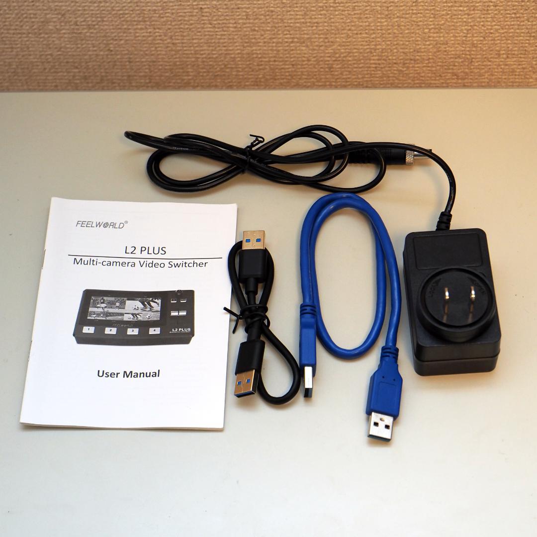 【最終値下げ】FEELWORLD ビデオスイッチャー L2 Plus（排熱板付）