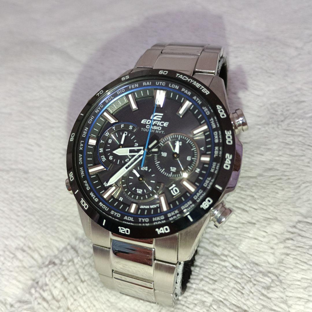 CASIO EDIFICE 上位機種 EQW-T650 タフソーラーマルチバンド