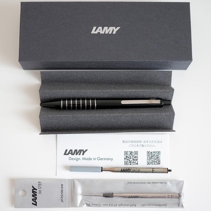 LAMY（ラミー）ボールペン アクセント BR エイトリング リフィル付き