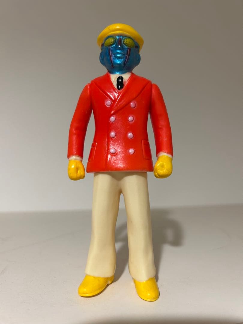 【無版権物】　ロボット刑事　ソフビ　当時物　昭和　特撮