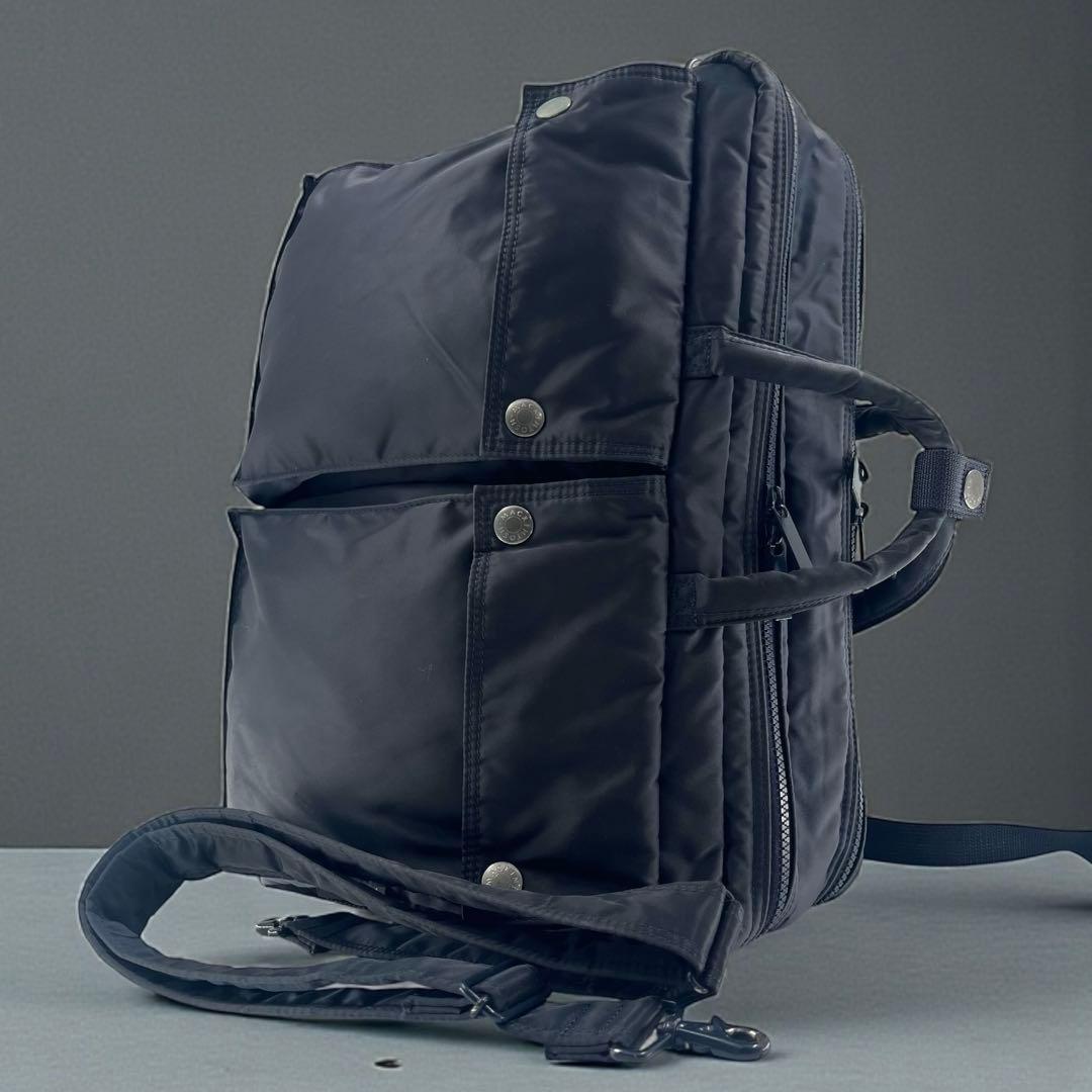 【レア】 ポーター マッキントッシュ 3way ブリーフケース ネイビー 限定品