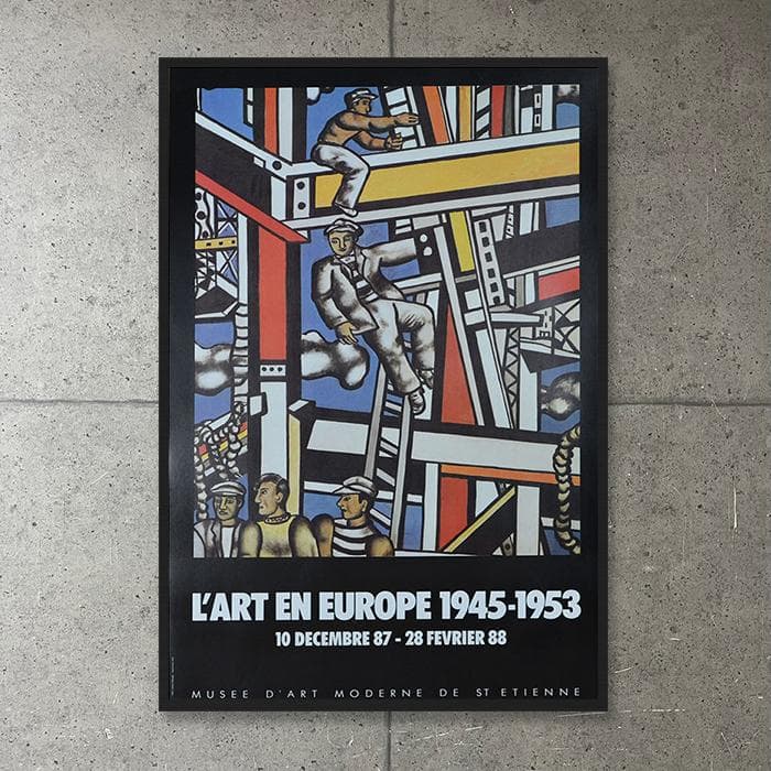 額装品/Musee de Saint-Etienne/レジェ/アート/ポスター