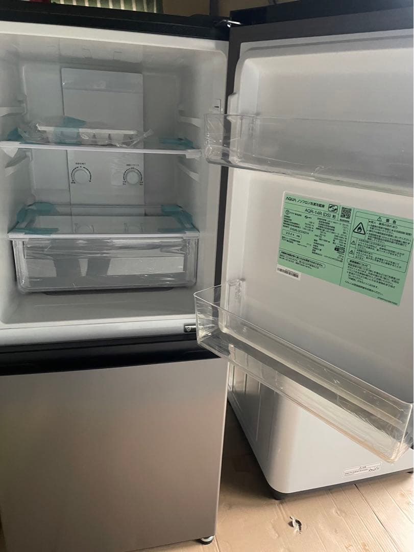 引取限定　未使用品　2024 AQUA 冷蔵庫 上冷蔵・下冷凍