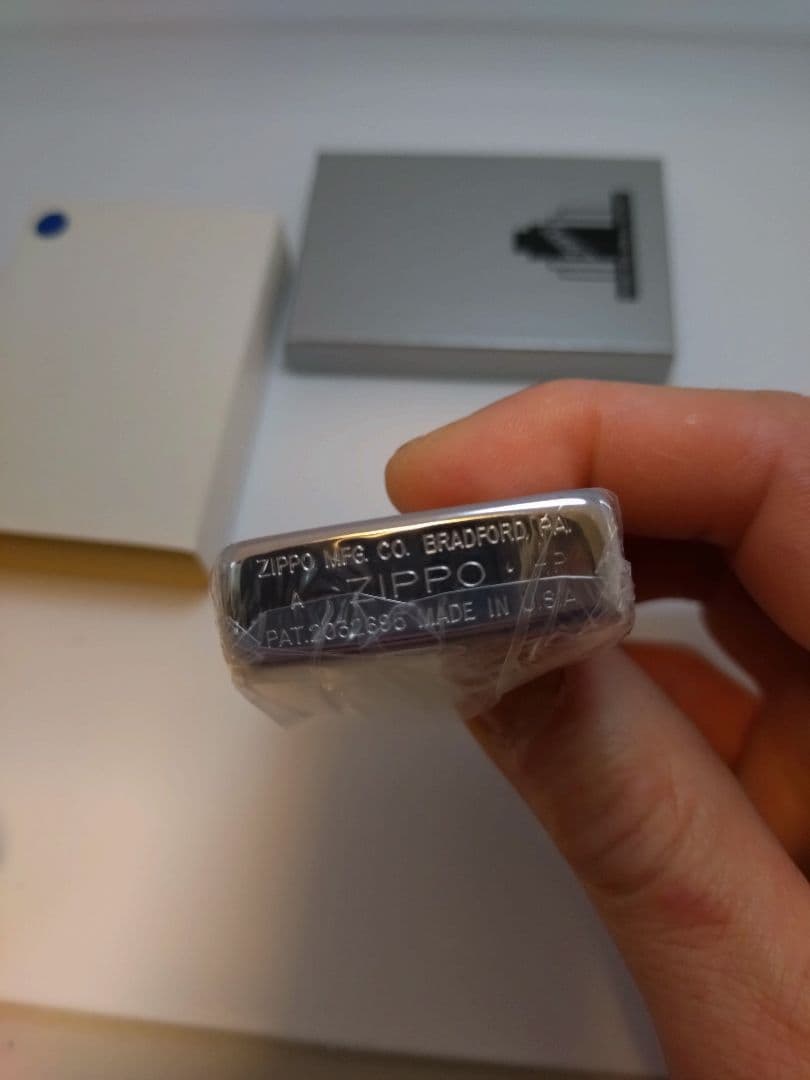 青　HOPE ZIPPO ホープ　ジッポー　未使用