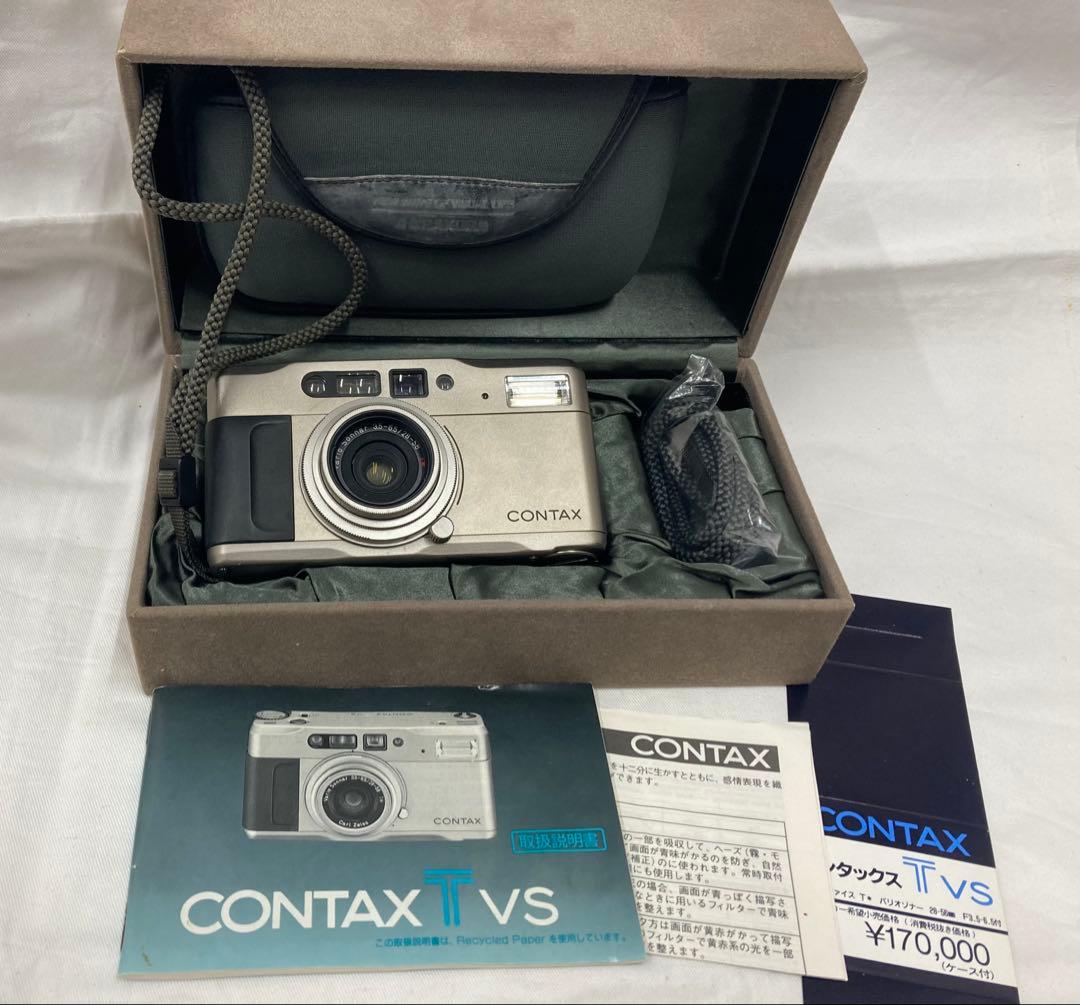 D*社様 CONTAX Tvs コンパクトフィルムカメラ