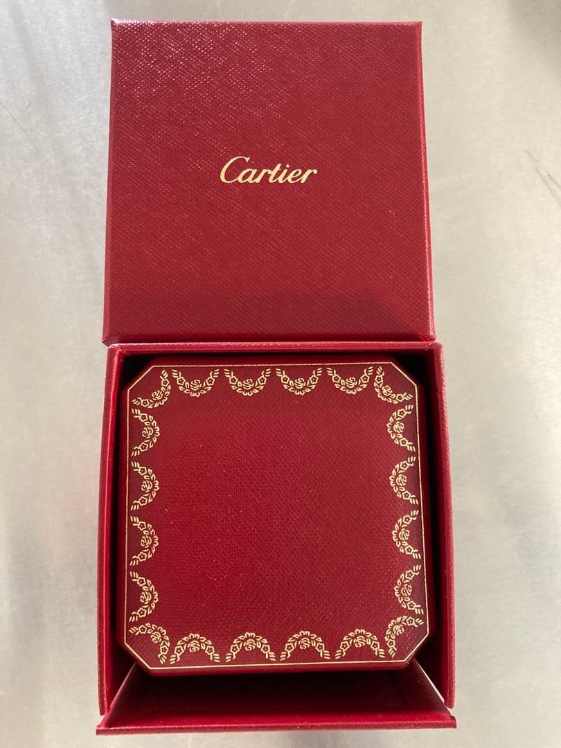 正規店購入 Cartier カルティエ プラチナダイヤリング 8号