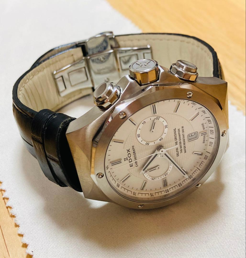 【AVALANCHE＄‼️】EDOX デルフィン 10105-3-AIN