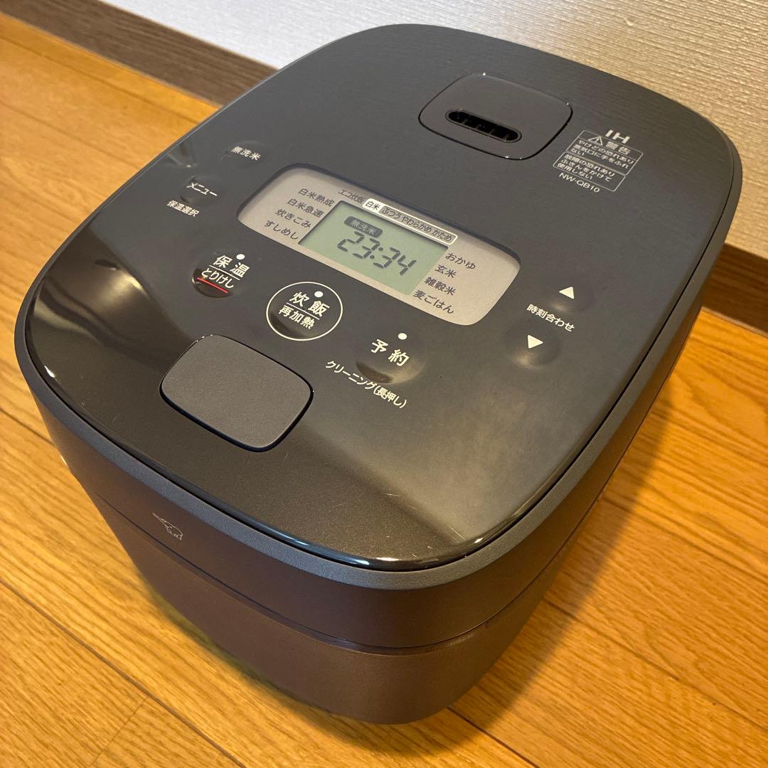 象印 NW-QB10 IH炊飯ジャー 極め炊き 豪熱大火力 5.5合2025年製