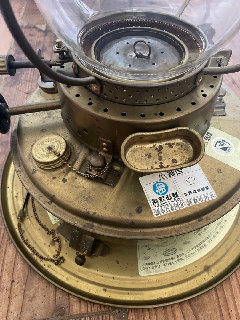 ニッセン 石油ストーブ IS-3NE なみ無しほや 取説あり 日本船燈