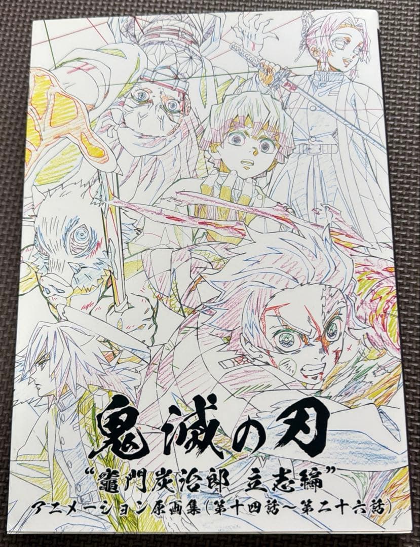 鬼滅の刃 竈門炭治郎 立志編 アニメーション原画集 第十四話～第二十六話