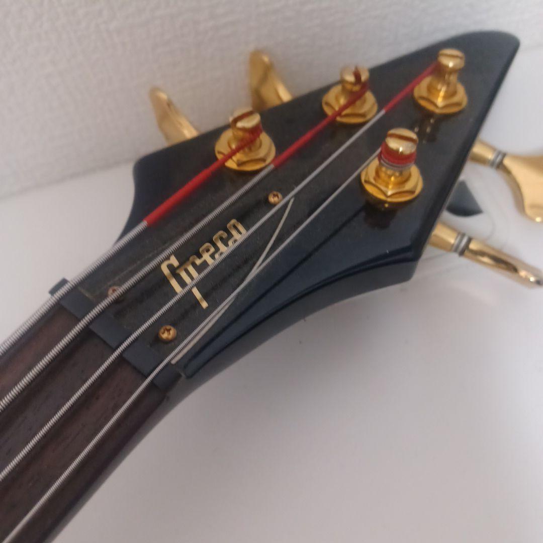 Greco BOB-65 エレキベース グレコ ブラック　ケースつき