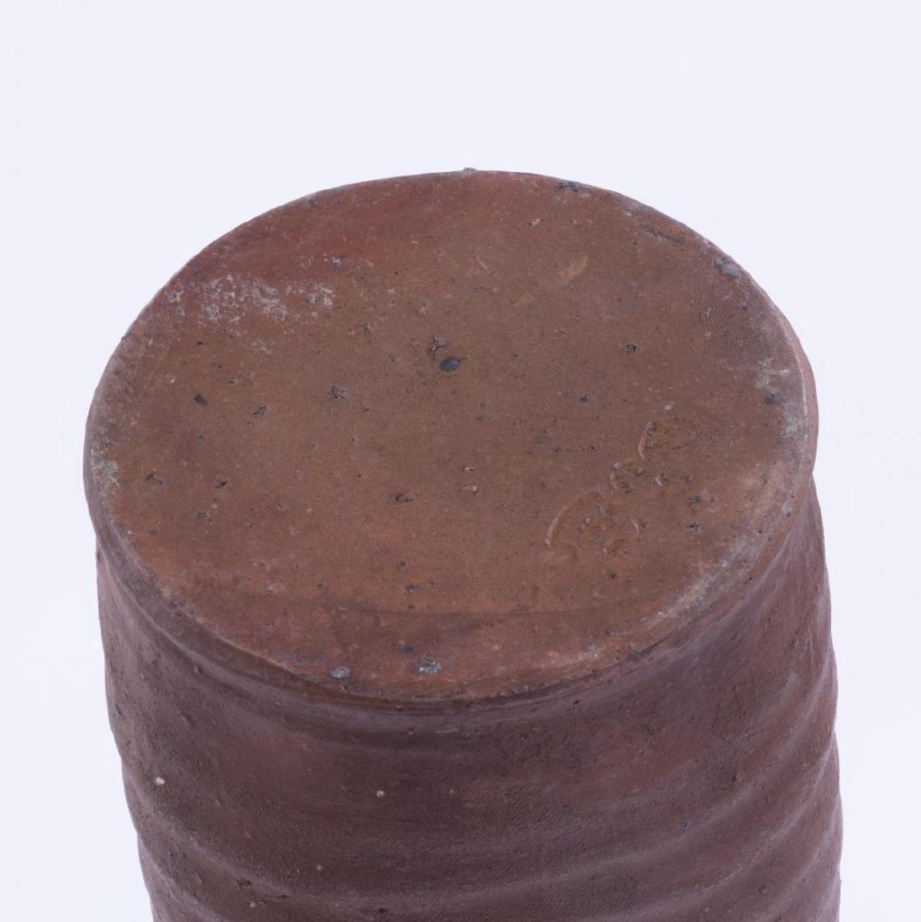 備前焼　アンティーク　花瓶　高さ約235mm　幅約95mm