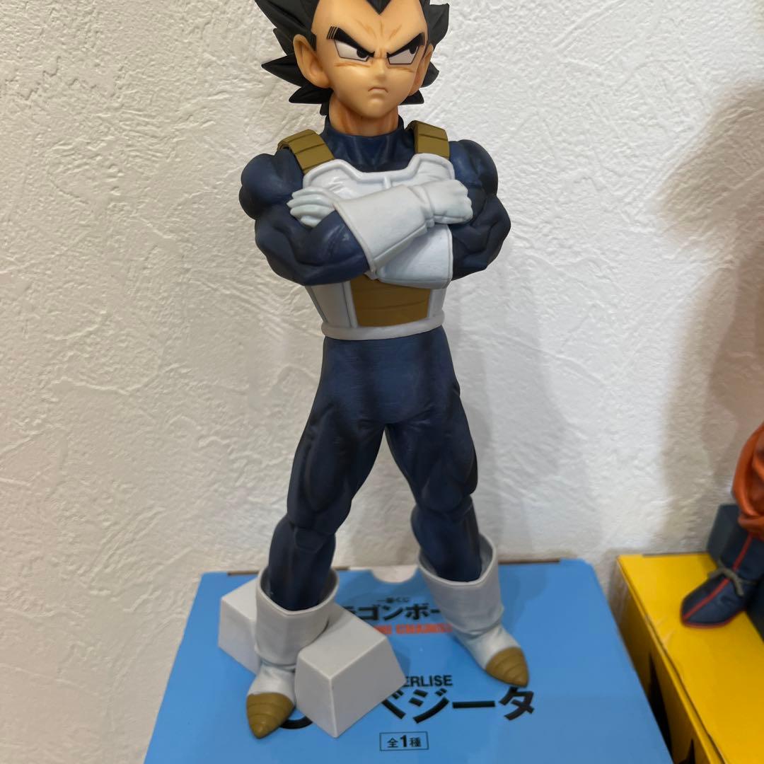 ドラゴンボール　一番くじ　フィギュア　孫悟空　ベジータ