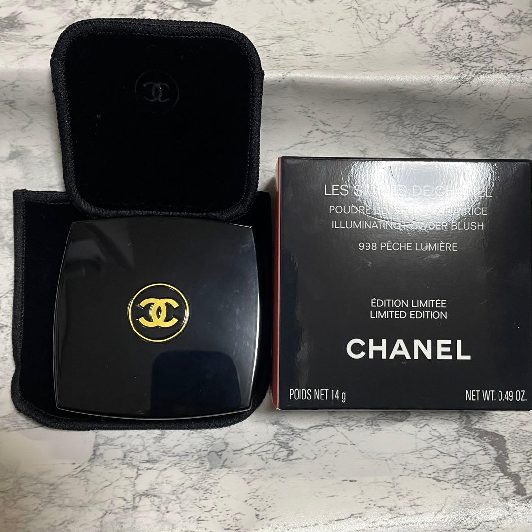 限定品シャネル　チークカラー＆ハイライター 　レ　シーニュ　ドゥ　シャネル998