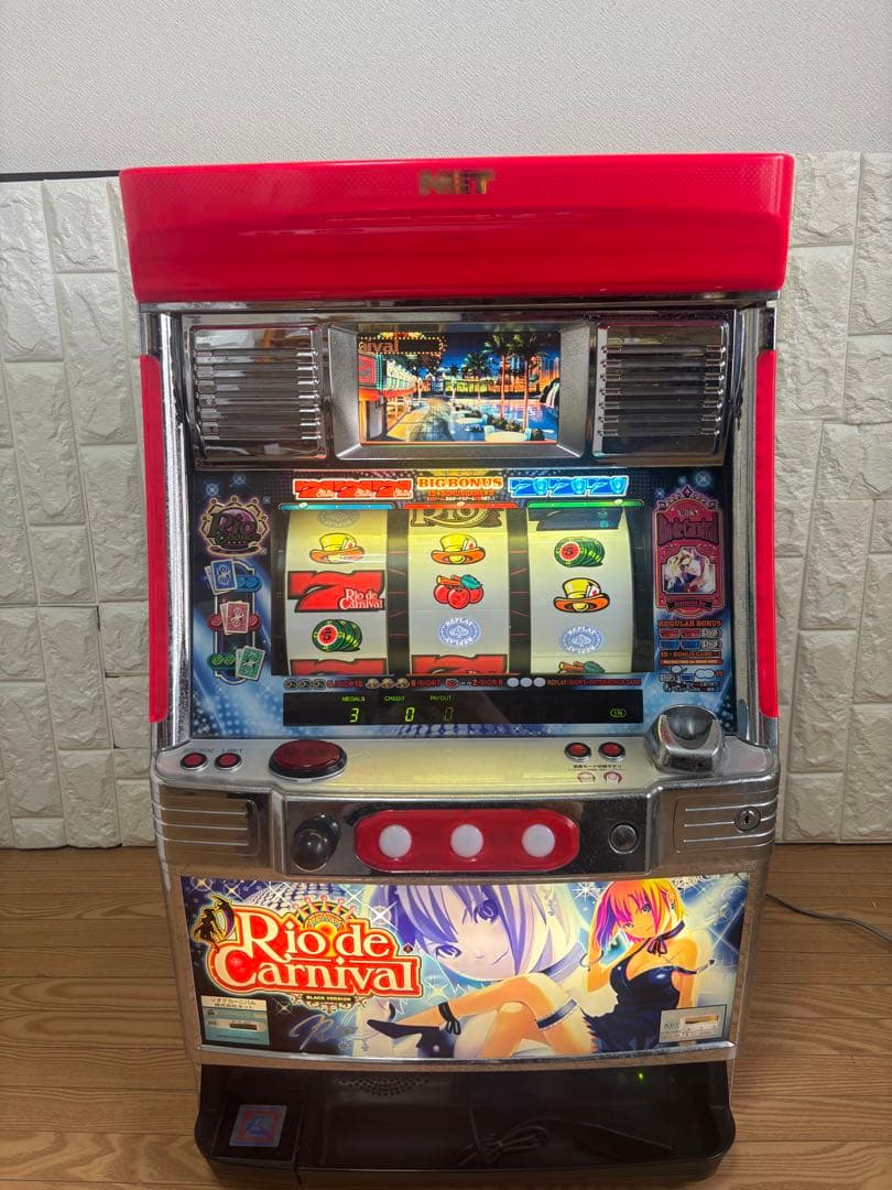 【送料込み】パチスロ リオデカーニバル 4号機 不要装置付き　実機