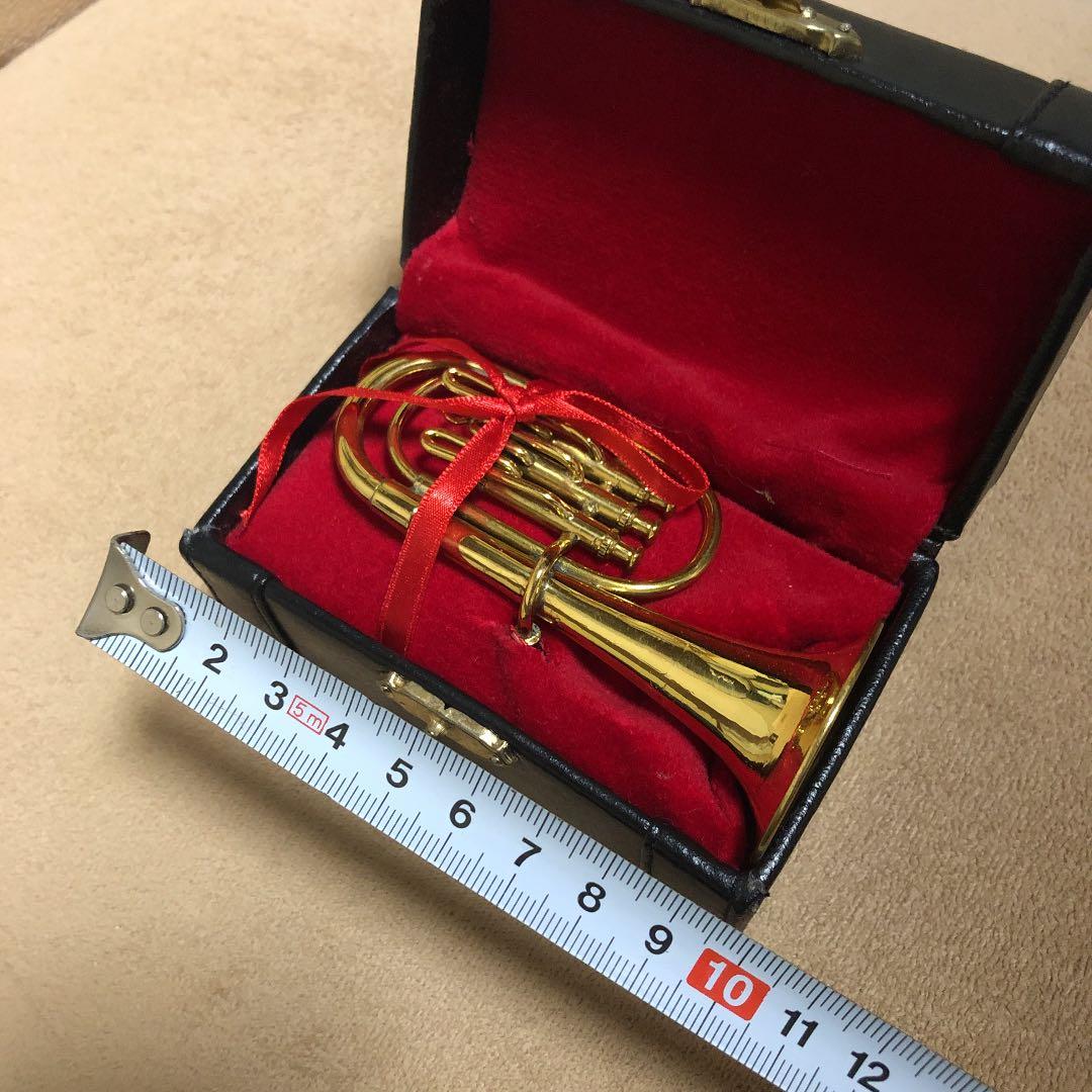 アンティーク管楽器ミニチュア