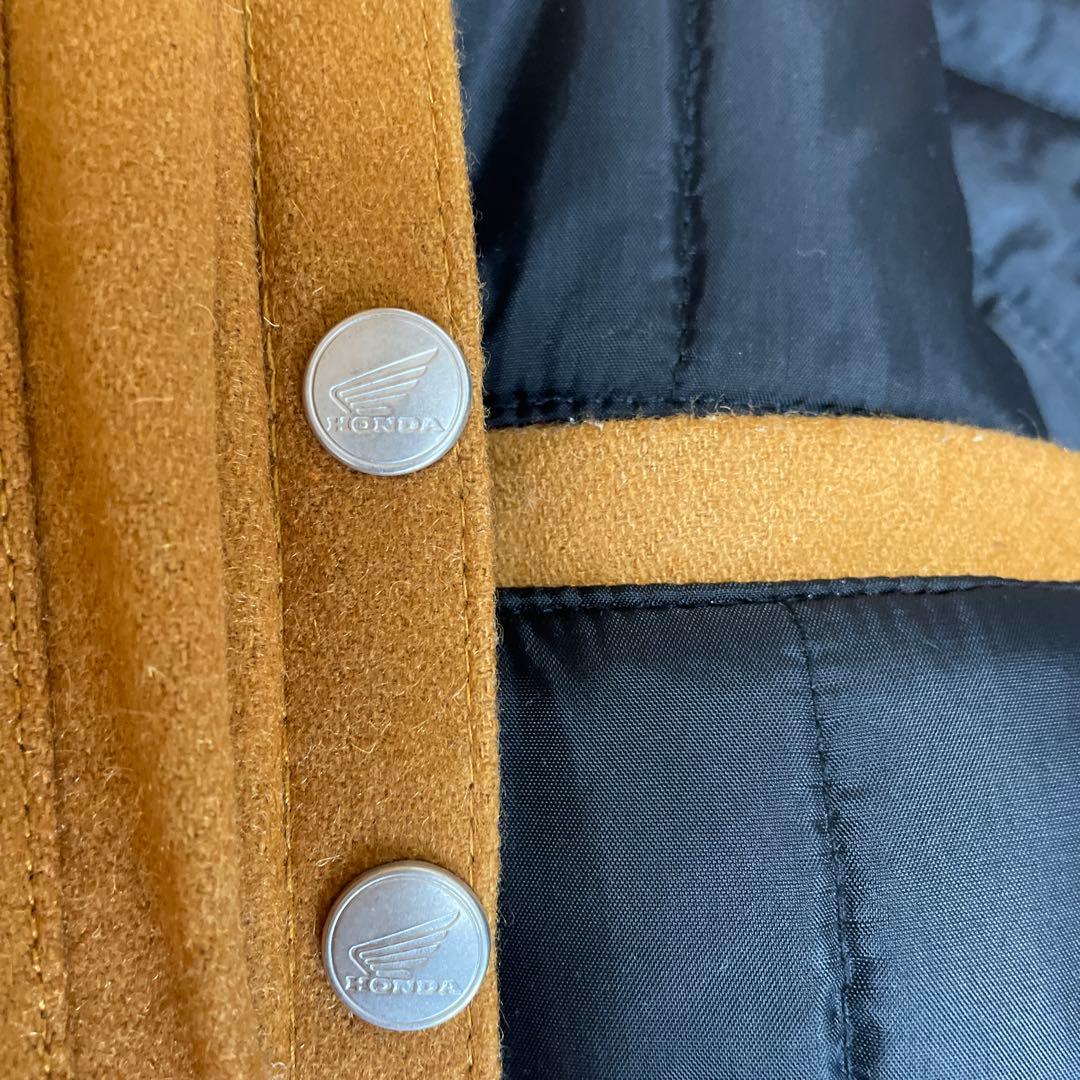 ブラウン シングルライダースジャケット