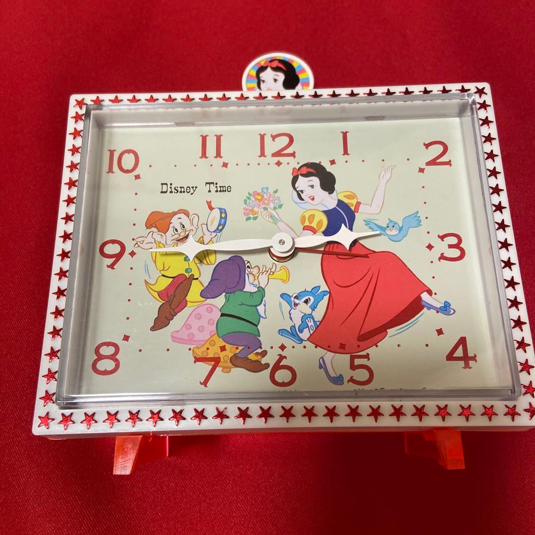 希少品　昭和レトロ　ディズニータイム　白雪姫 機械式　セイコー SEIKO