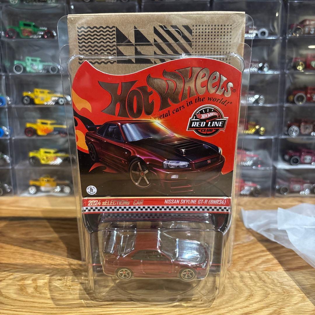 ミニカー Hot Wheels Nissan Skyline GT-R (R34) RLC