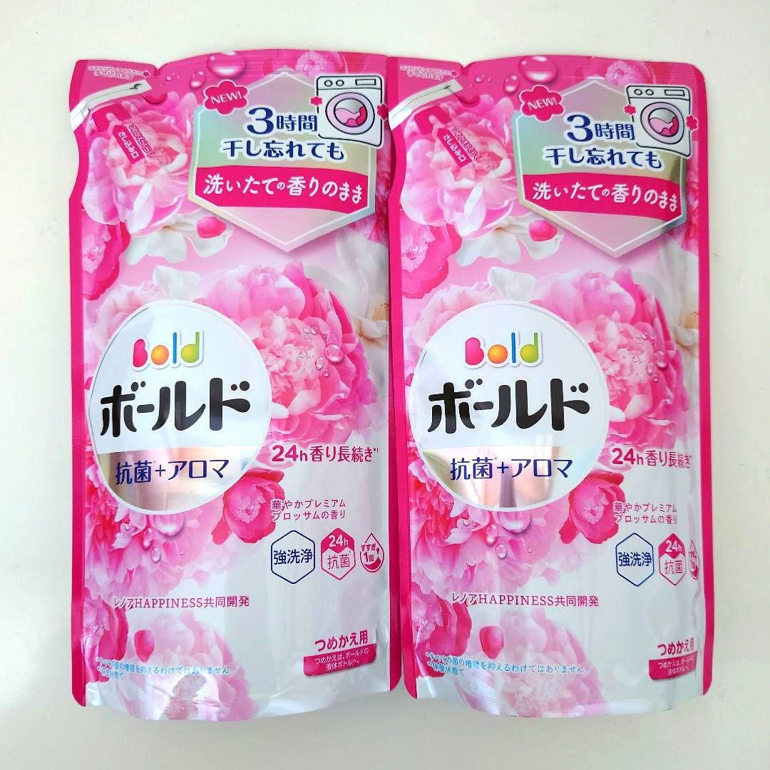 P＆G　ボールド　プレミアムブロッサム　抗菌アロマ　洗濯用洗剤　400g　40袋