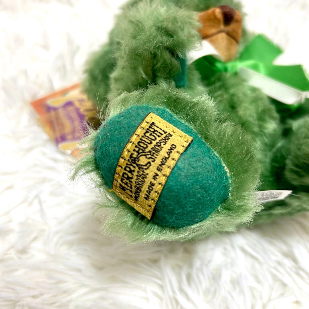 Merrythought チーキー グリーンビーン T10GRB テディベア