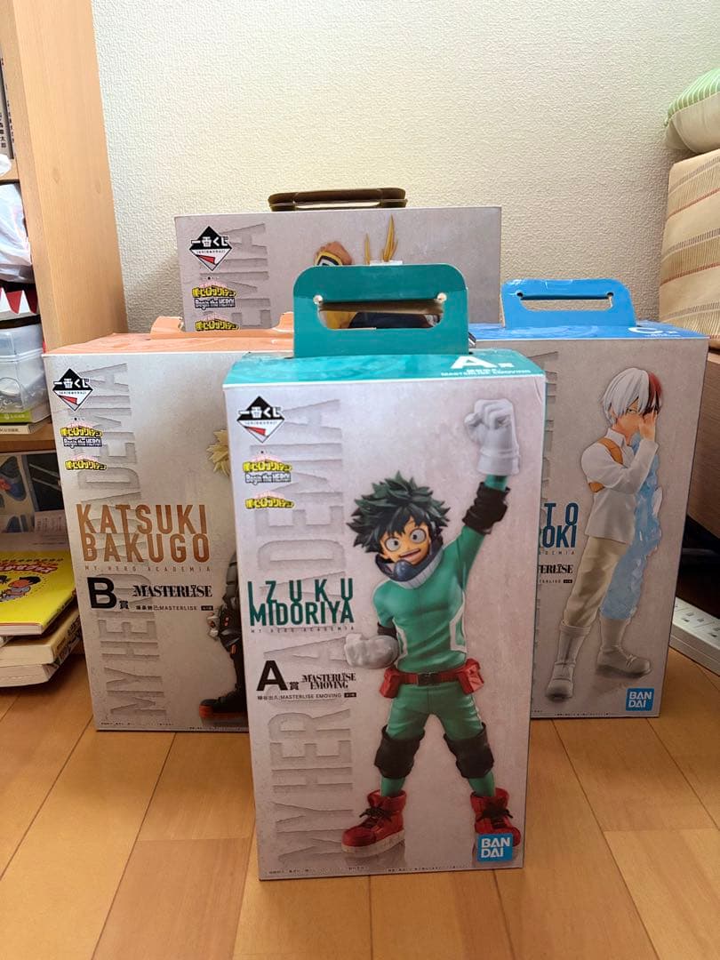 一番くじ 僕のヒーローアカデミア Begin the HERO フィギュアセット