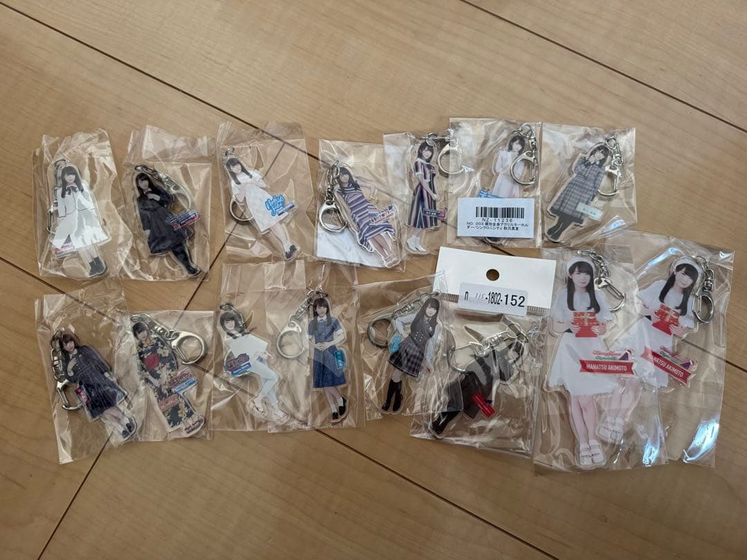 乃木坂46 個別アクリルキーホルダー 秋元真夏 15個セット