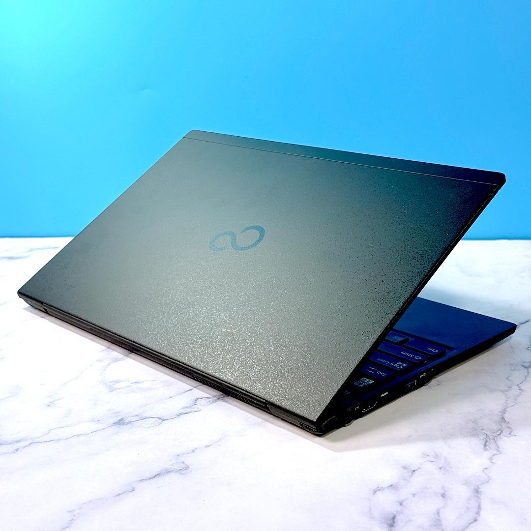 超薄型軽量☆メモリ8GB・SSDで快速★指紋認証★Win11☆ノートパソコン