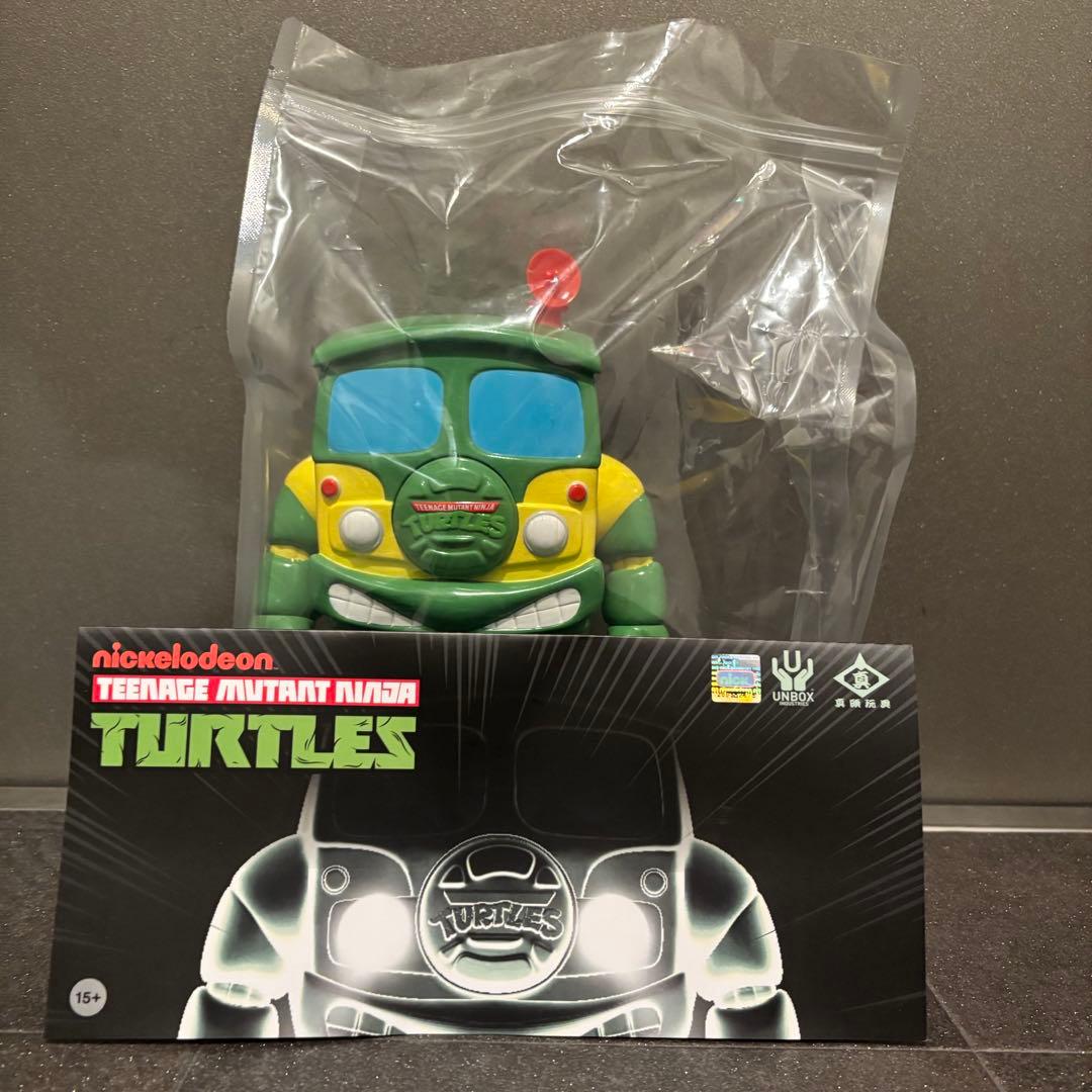 リアルヘッド タートルズ ワゴン 真頭玩具 UNBOX
