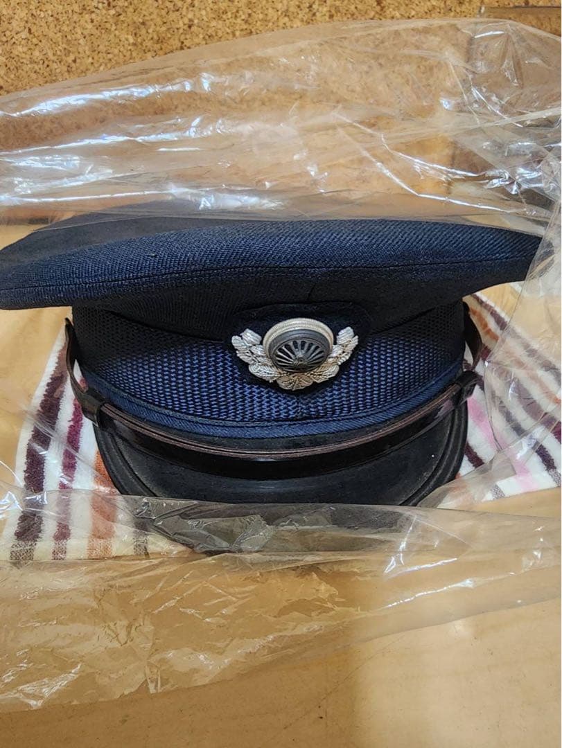 昭和45年製 ネイビーキャップ 日本毛織とミニチュア帽子