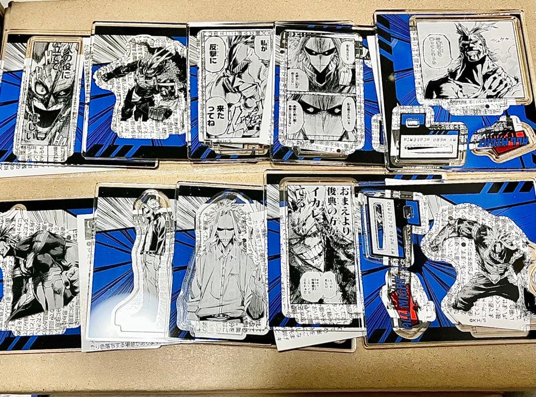 レア　限定受注　オールマイト　アクリルフィギュアコレクション　HEROES 全種