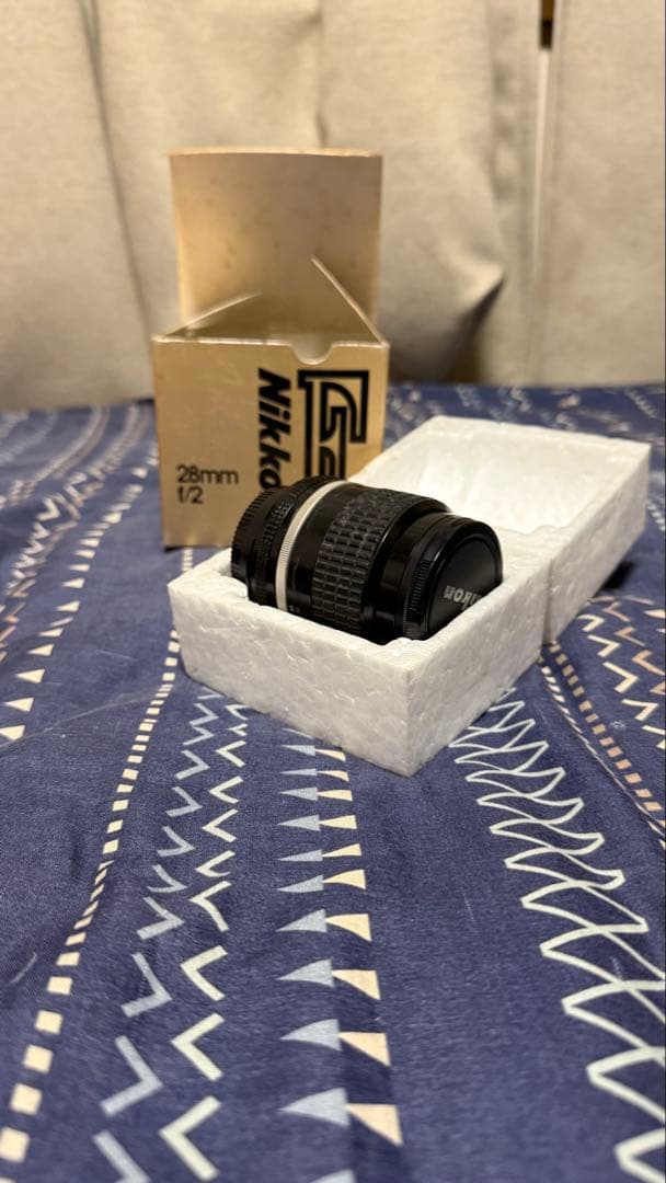 Nikkor 28mmf/2 カメラレンズ