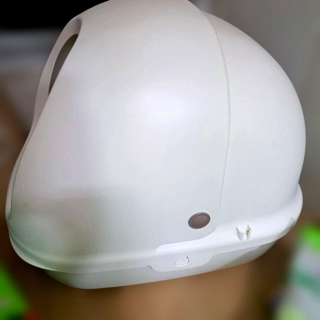 デオトイレ ドーム型フード付き システムトイレ砂 トイレシート 消臭抗菌シート砂