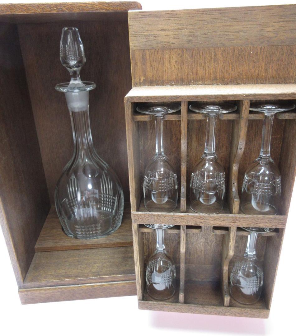 時代 グラビュール デキャンタ ショットグラス 専用箱入り　UE80126