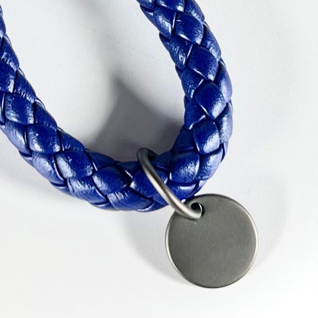 【極美品】BOTTEGA VENETA イントレチャート　キーリング　ストラップ