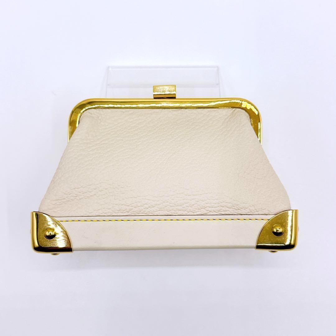 ルイヴィトン スハリ ポルトモネ ヴィエノワ ポーチ がま口 M91835