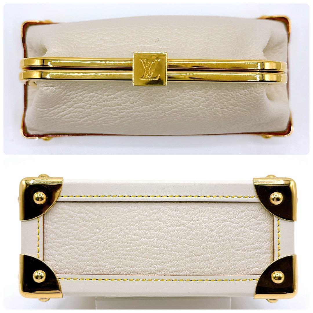 ルイヴィトン スハリ ポルトモネ ヴィエノワ ポーチ がま口 M91835