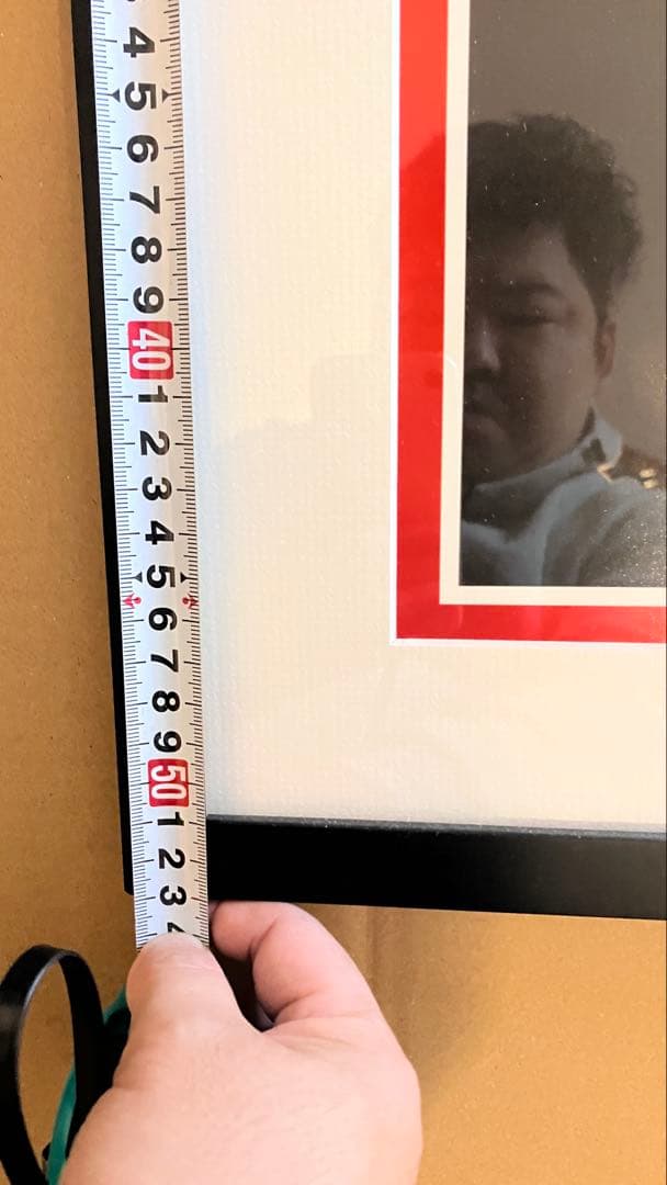 TIME誌 安倍晋三氏 額装写真　縦53cm × 横43cm