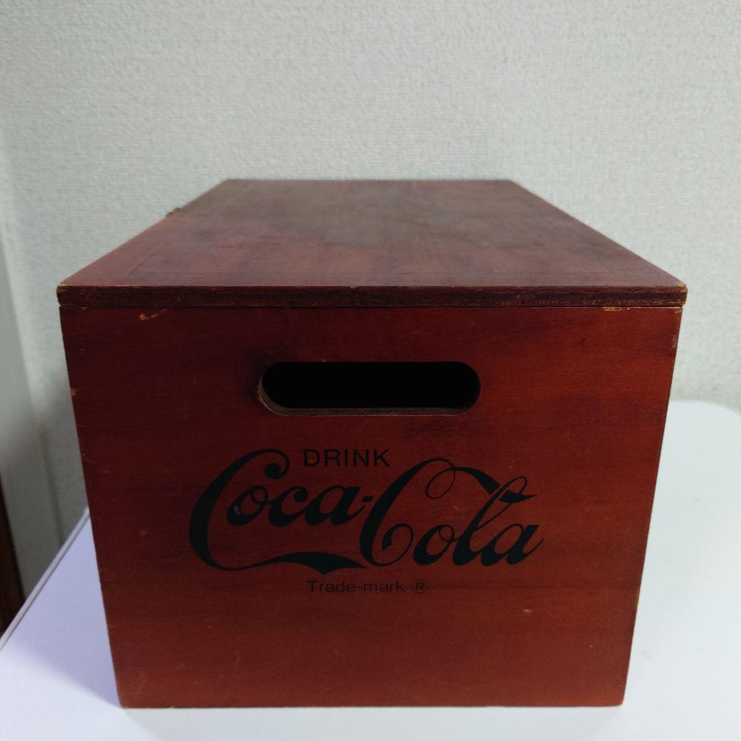 コカコーラ　25周年　木箱　レトロ　ヴィンテージ　アンティーク　1981年