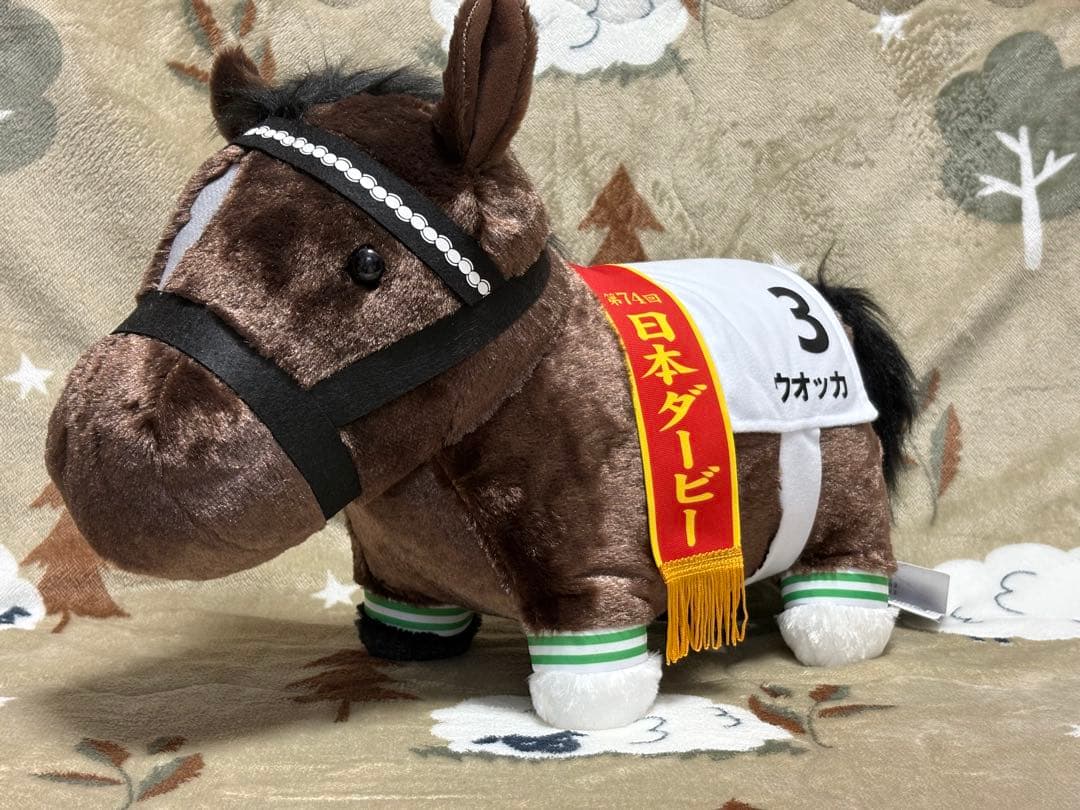 ウオッカ　ダイワスカーレット　サラブレッドコレクションふわふわBIGぬいぐるみ