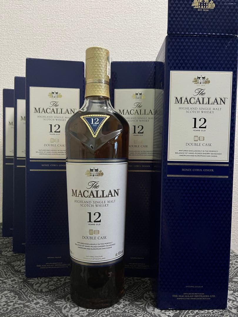 ザマッカラン 12年 ダブルカスク　箱付き2本セット