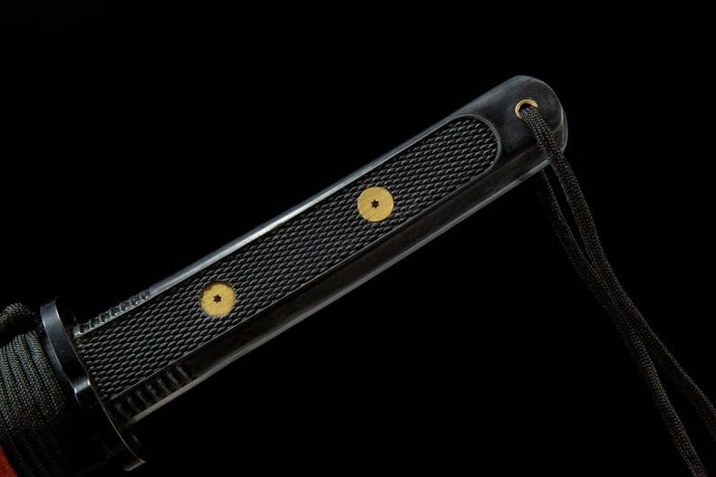 戦術刀 ショート丈 古兵器 武具 刀装具 鍛造打 鋼刀 冷兵器 黒武者 武士道