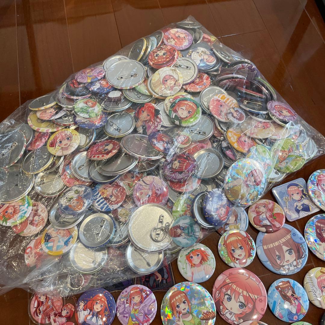 五等分の花嫁　缶バッチ　難あり