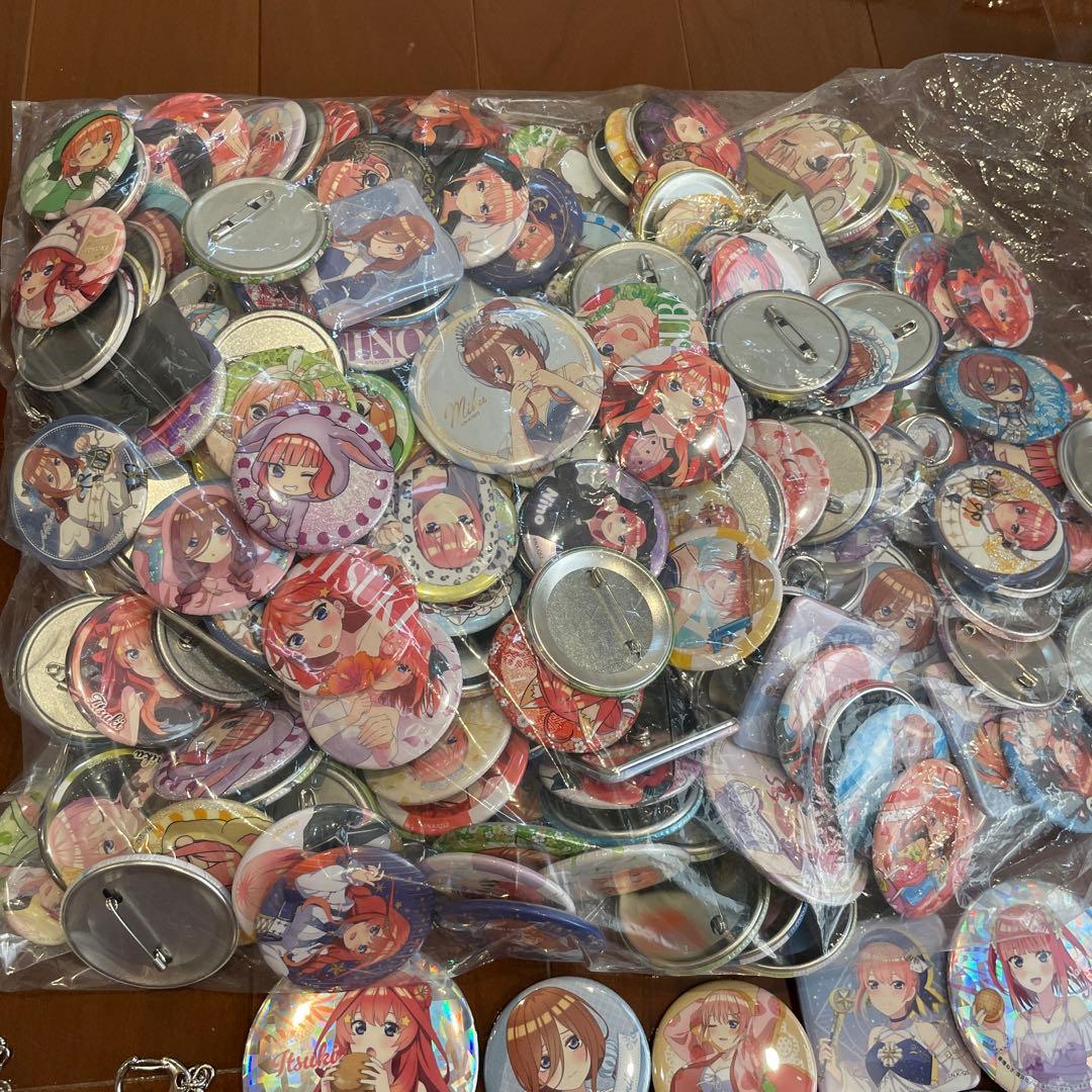 五等分の花嫁　缶バッチ　難あり