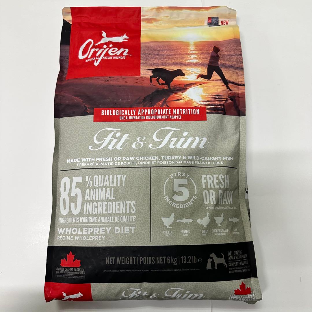 Orijen カナダ産オリジン フィット トリム 6kgプレミアムフード