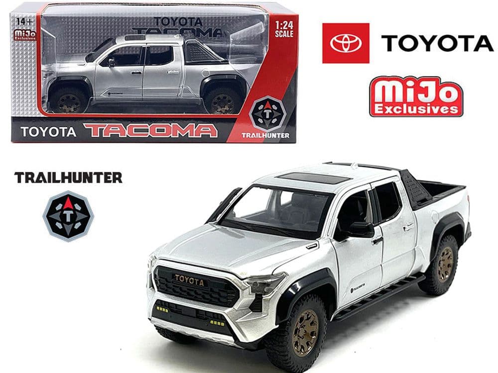MiJo 限定 1/24 -2023 トヨタタコマ トレイルハンター(シルバー)