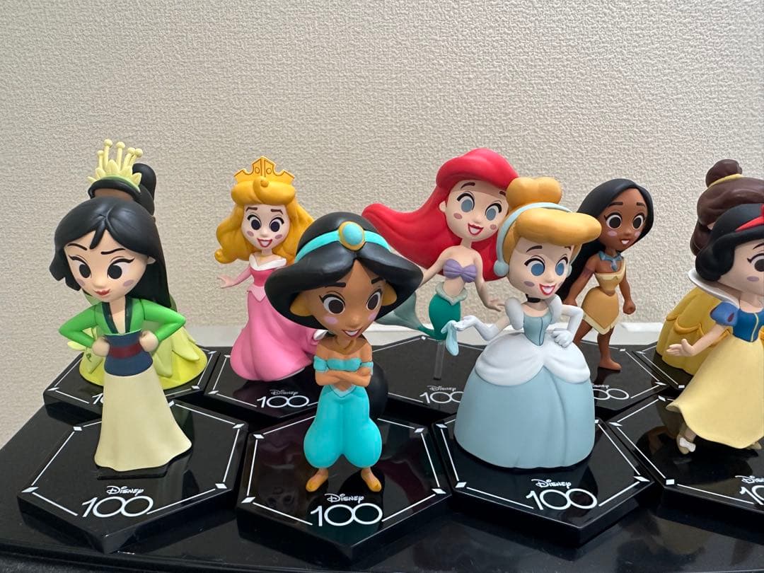 Disney 100周年記念 プリンセスフィギュア 15体セット
