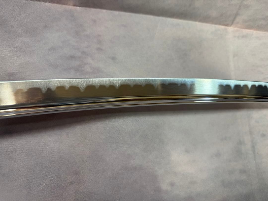 【鑑賞用模造刀】　前田慶次郎利益拵え　大輪鍔　三本杉刃文