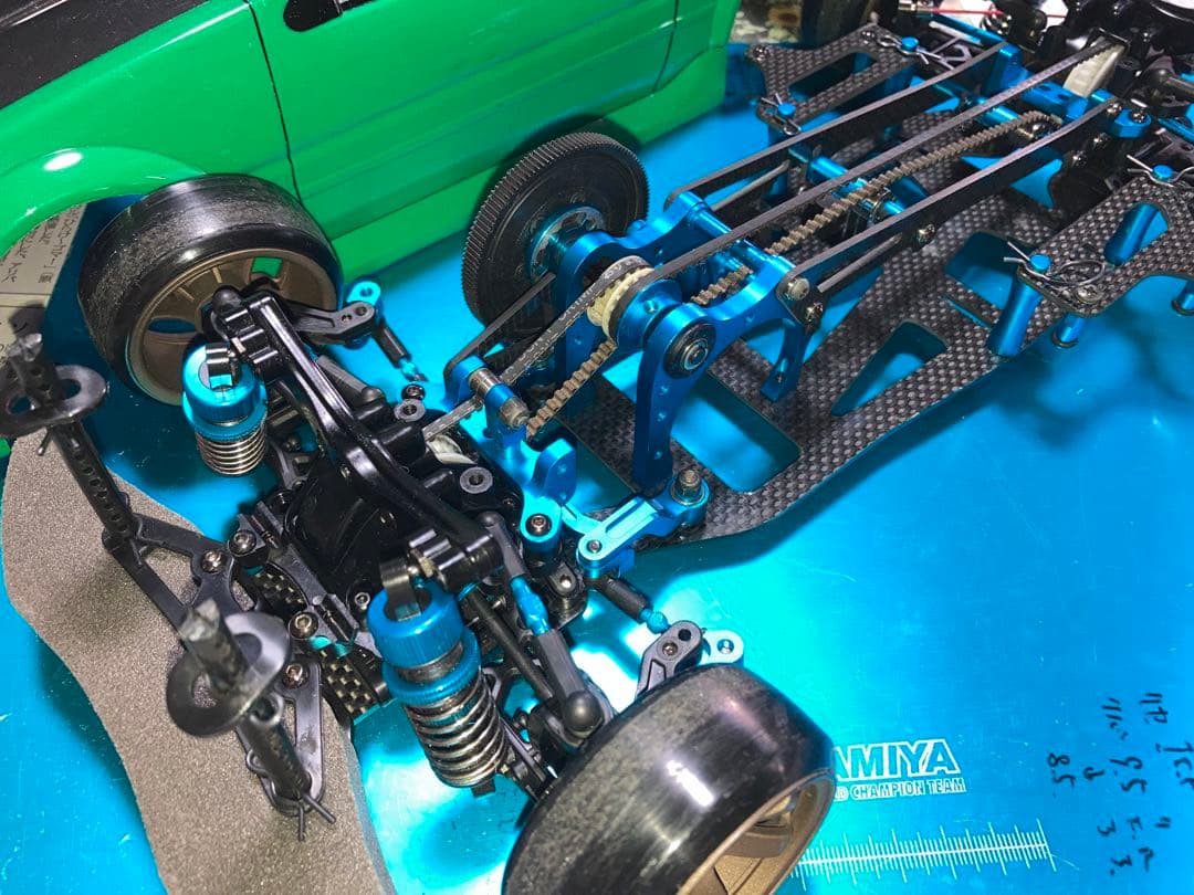 タミヤ TA05-VDFシャーシ ボディ+パーツ付