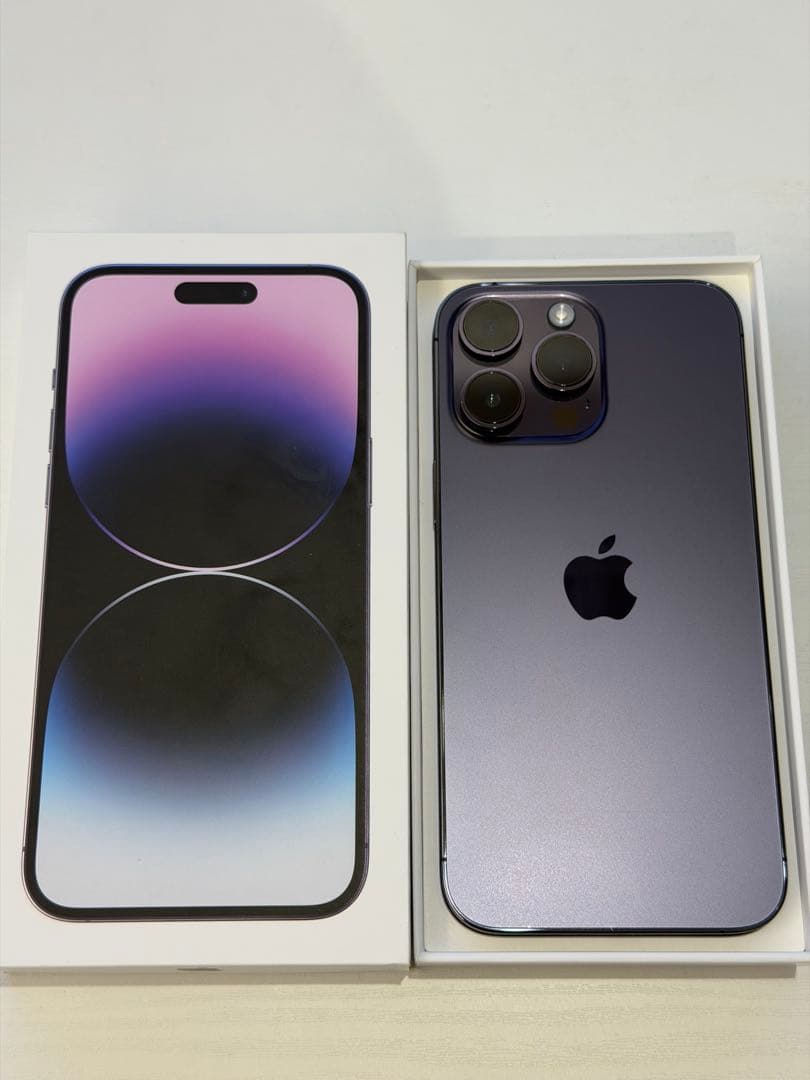 iPhone14promax 256gb パープル